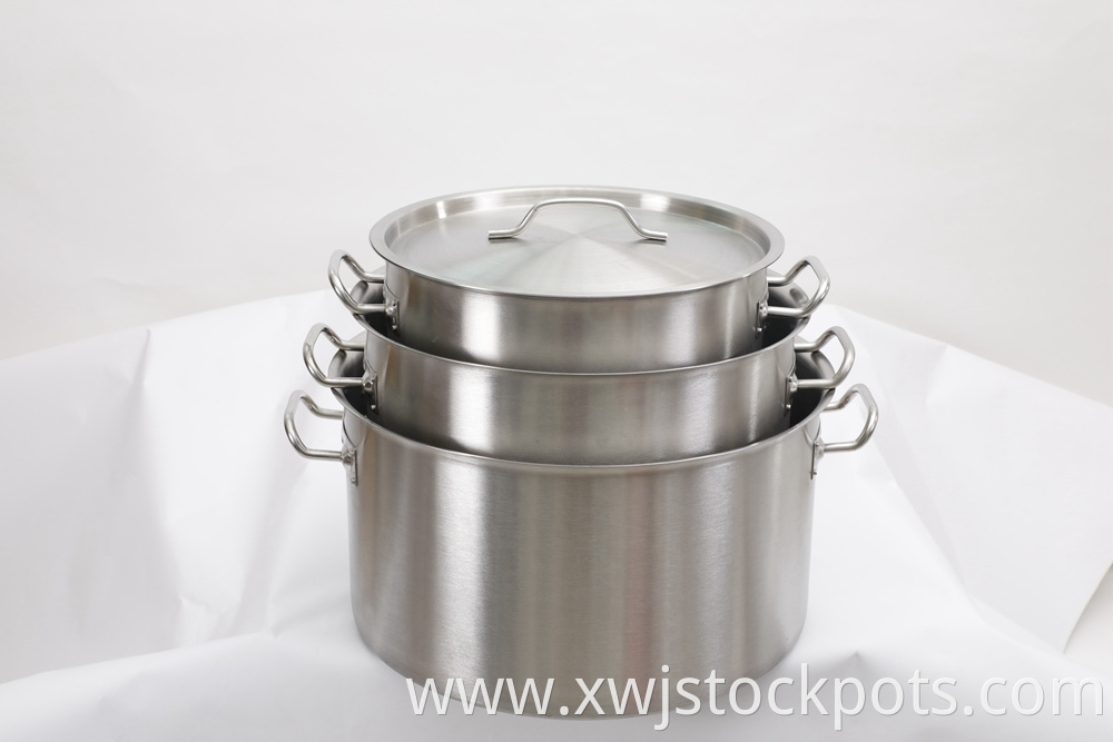 Large Stainless Steel Soup Pot
